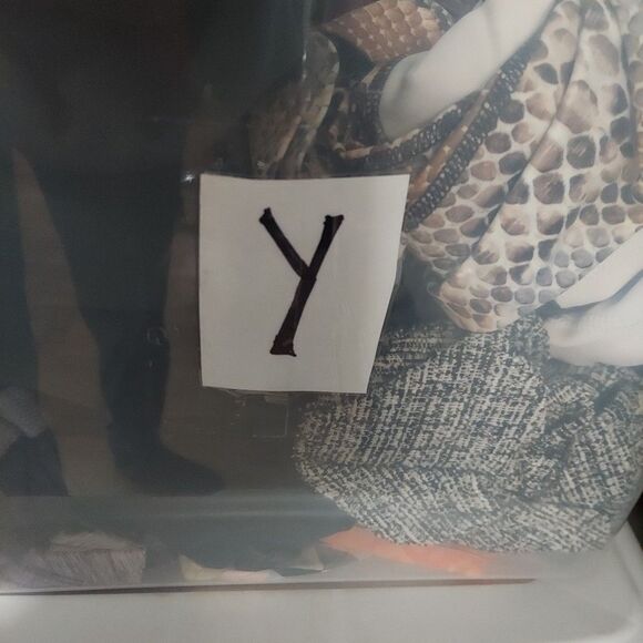 Lands' End Navy Blue No Iron Supima Cotton Popover Blouse Sz 3X - Picture 10 of 10